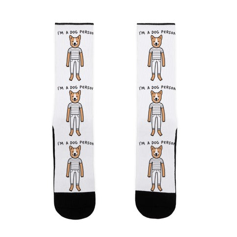 I'm A Dog Person Socks