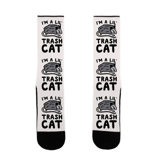 I'm A Lil' Trash Cat Socks