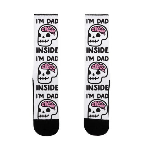 I'm Dad Inside Socks