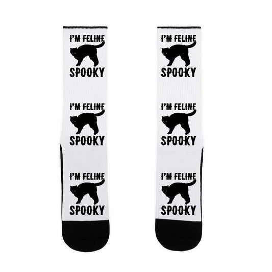 I'm Feline Spooky Socks