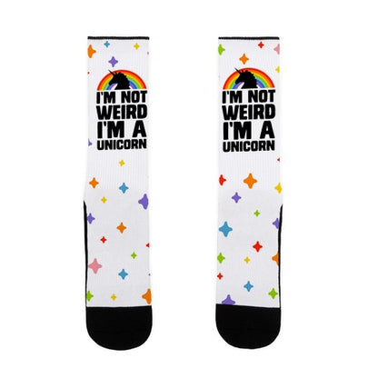 I'm not Weird I'm a Unicorn Socks