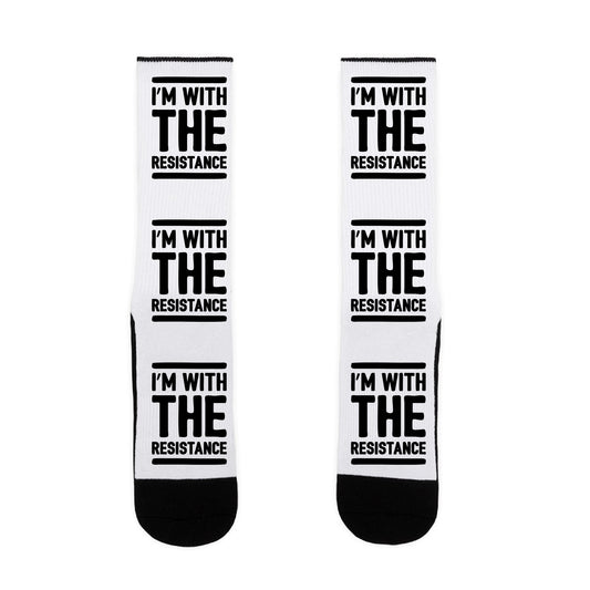 I'm With The Resistance Socks