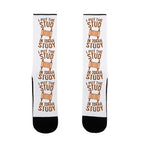I Put The Stud In Torah Study Socks
