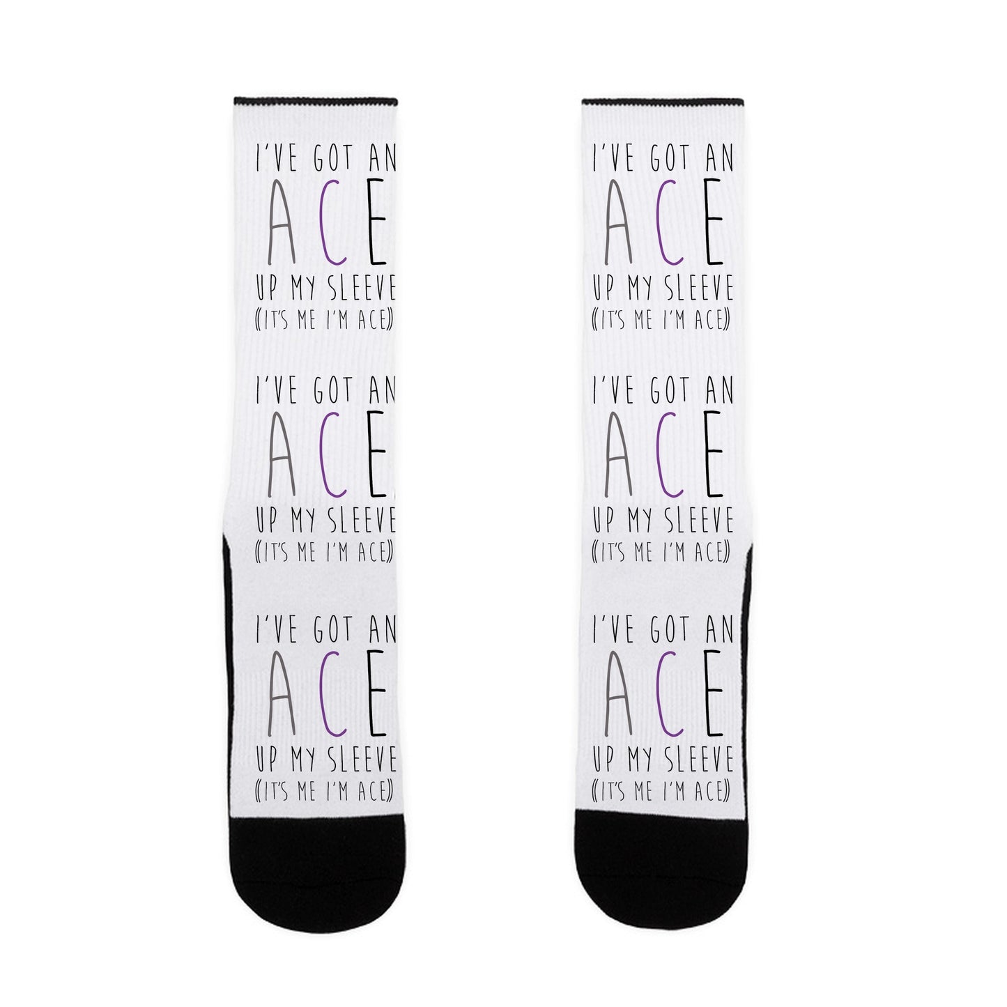 I've Got An Ace Up My Sleeve Socks