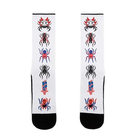 Into the spiderverse pattern Socks