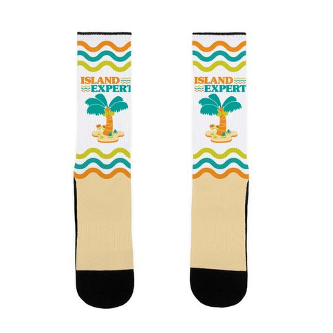 Island Expert (Animal Crossing) Socks