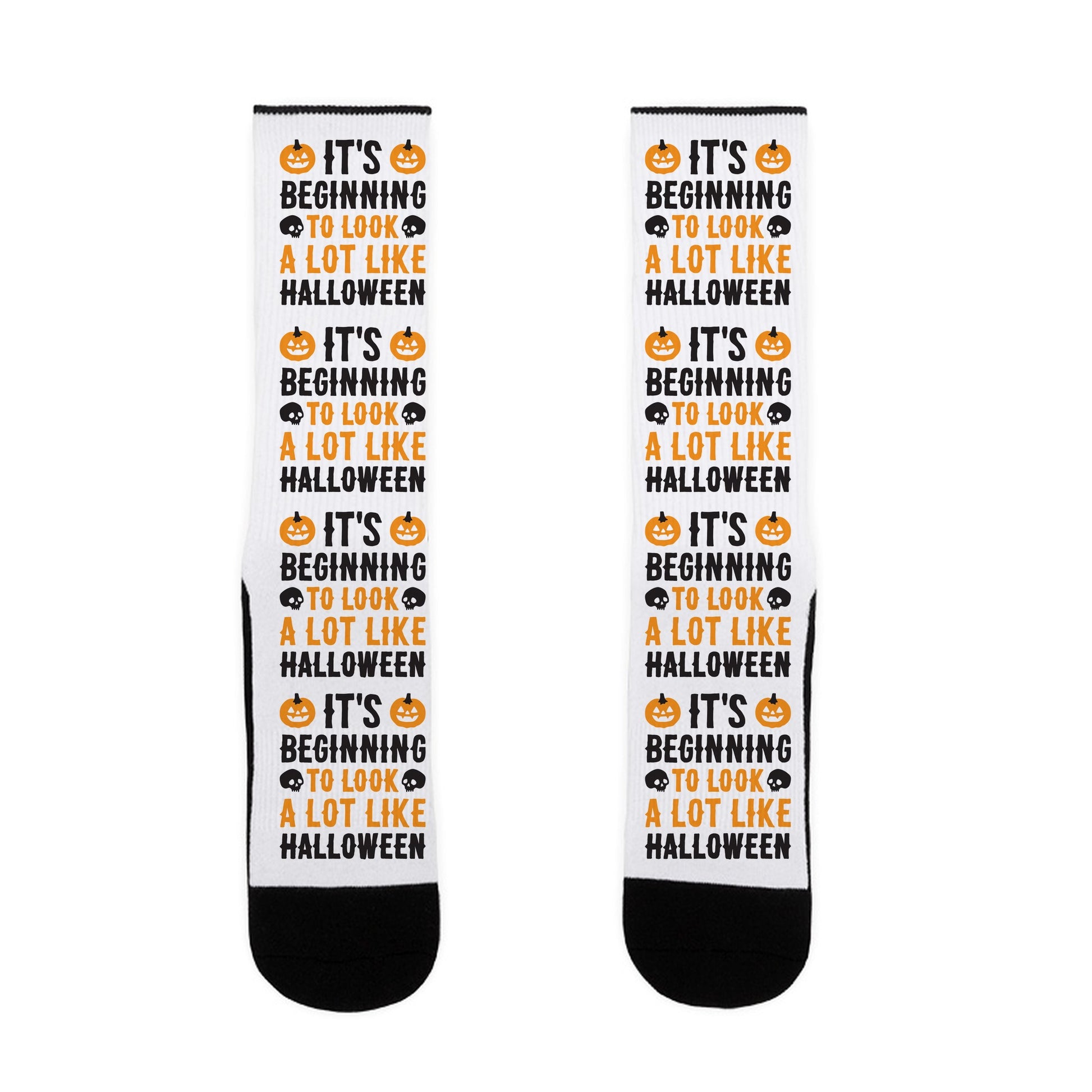 It's Beginning To Look A Lot Like Halloween Socks