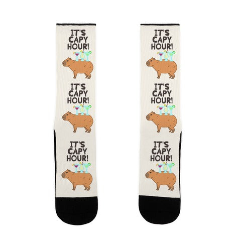 It's Capy Hour! Socks