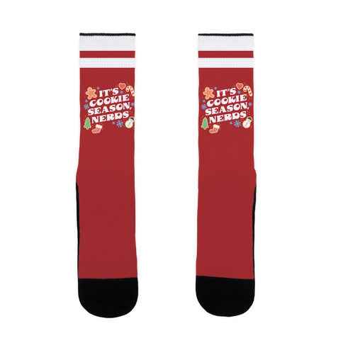 It's Cookie Season, Nerds Christmas Socks