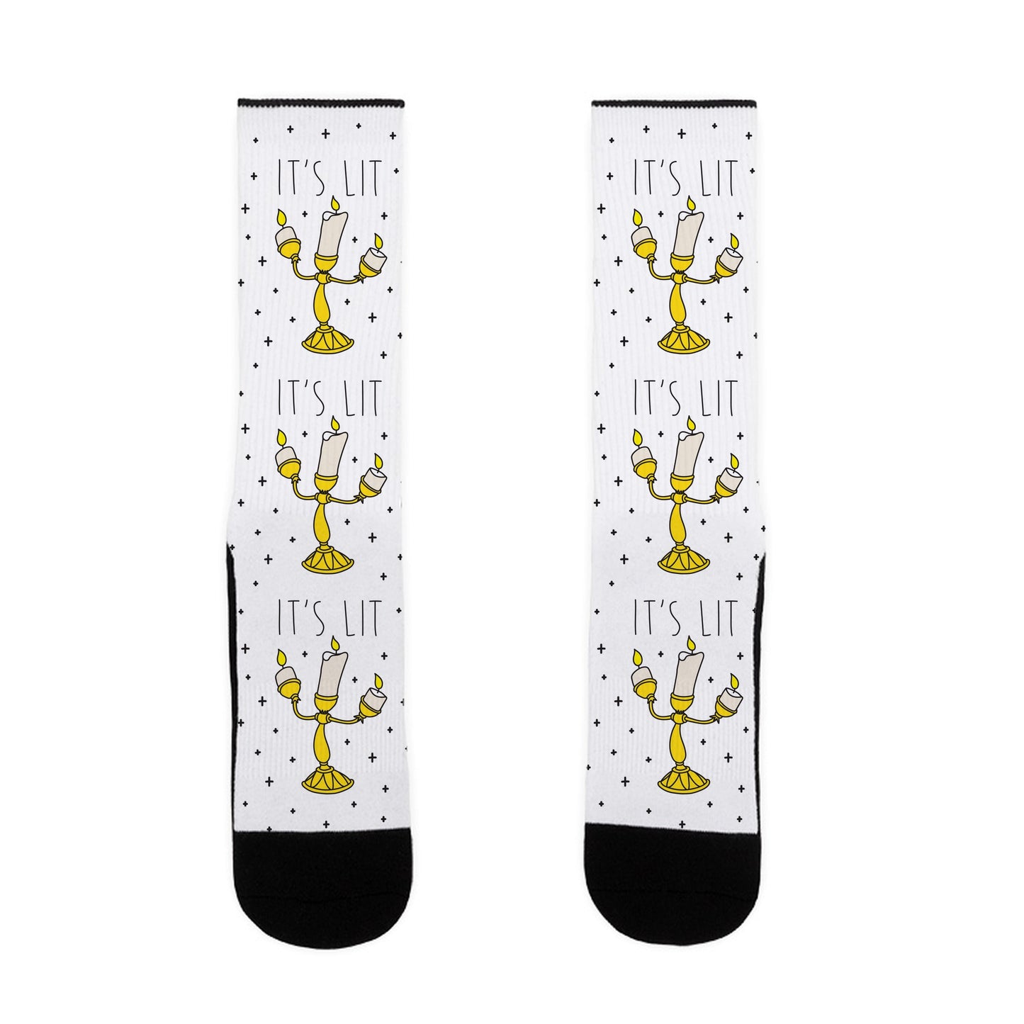 It's Lit LumiÃ¨re Parody Socks