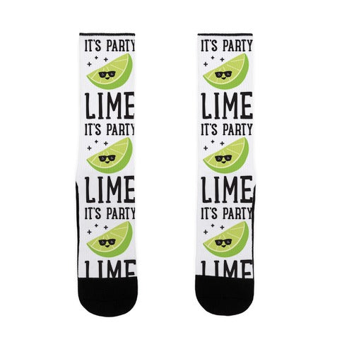 It's Party Lime Socks