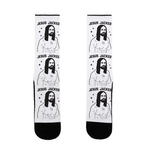 Jesus Jacked Socks