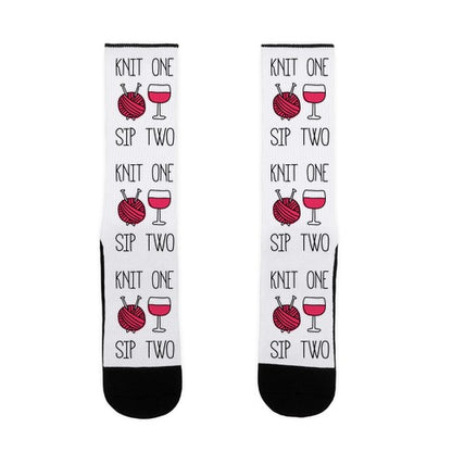 Knit One Sip Two Socks