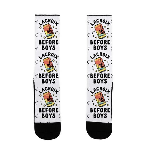 LaCroix Before Boys Socks