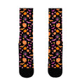Lesbian Pride Halloween Pattern Socks