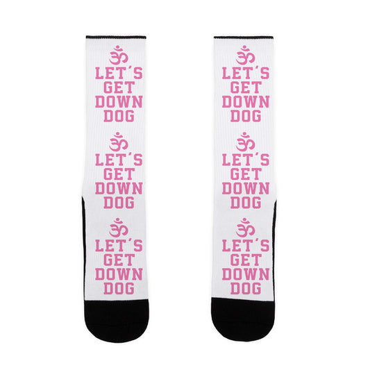 Let's Get Down Dog Socks