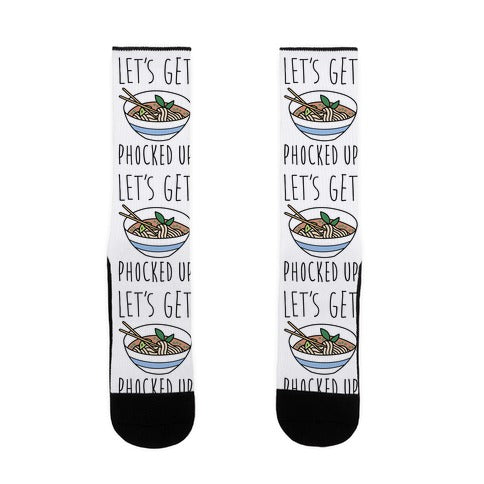 Let's Get Phocked Up Socks