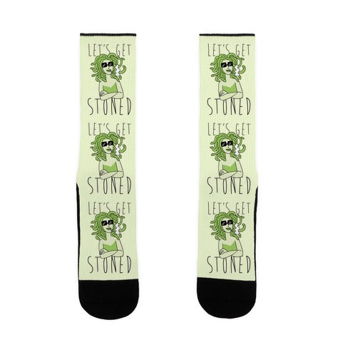 Let's Get Stoned - Medusa Socks