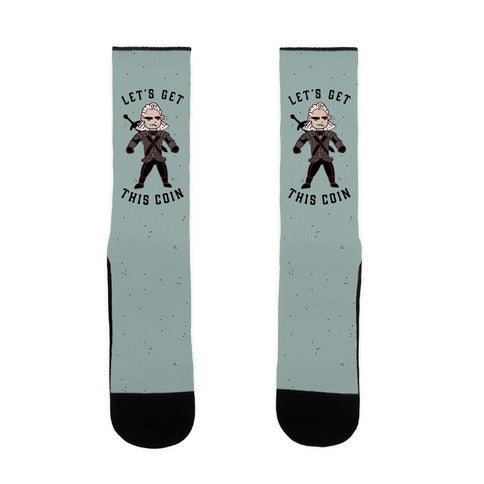 Let's Get This Coin Socks