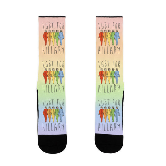 LGBT For Hillary Socks