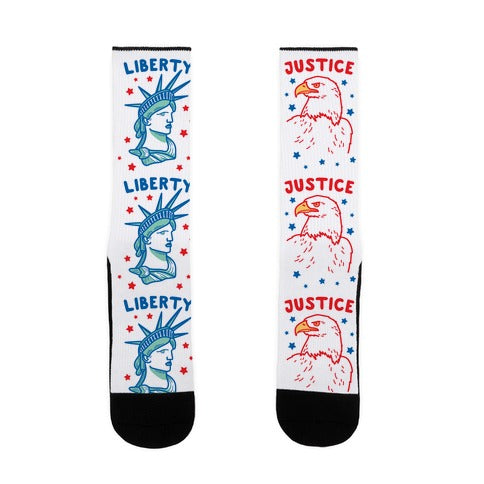 Liberty & Justice Socks