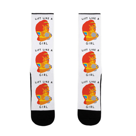 Lift Like A Girl Socks