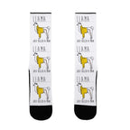 Llama Just Killed A Man Parody Socks