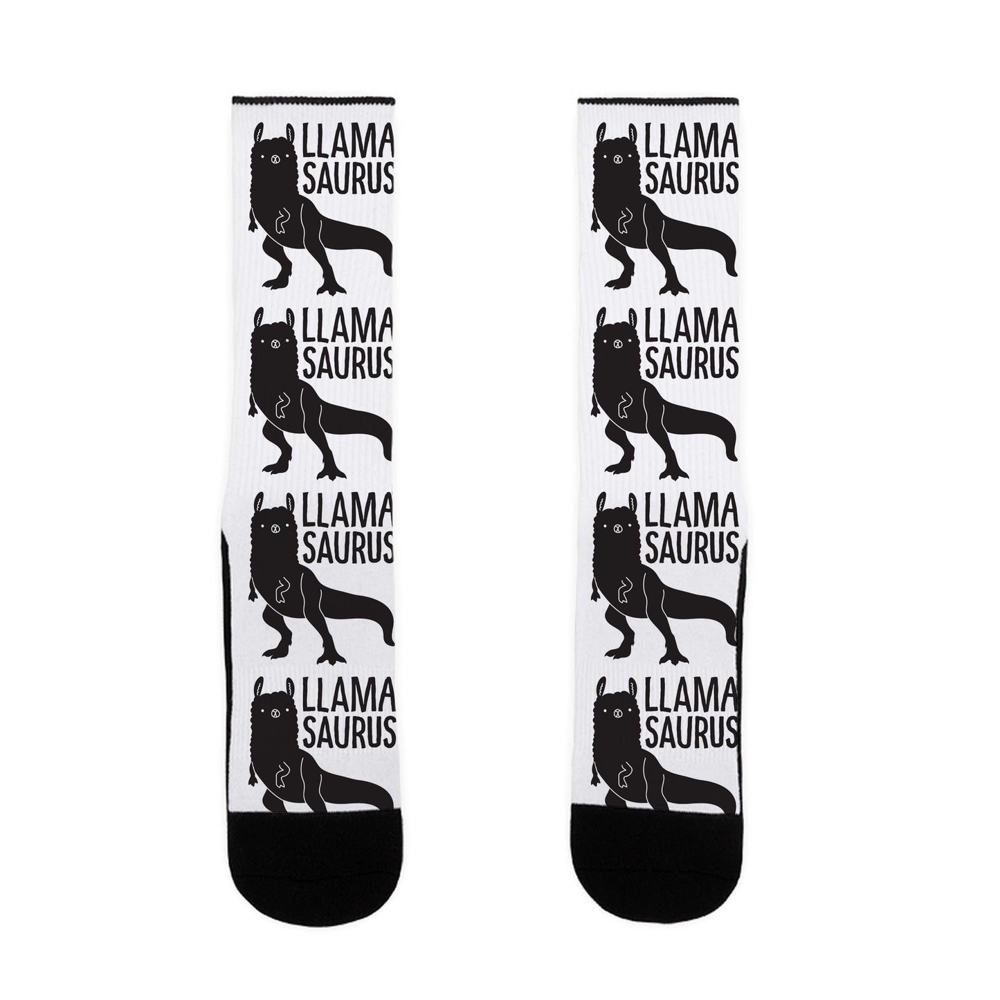 Llamasaurus Socks