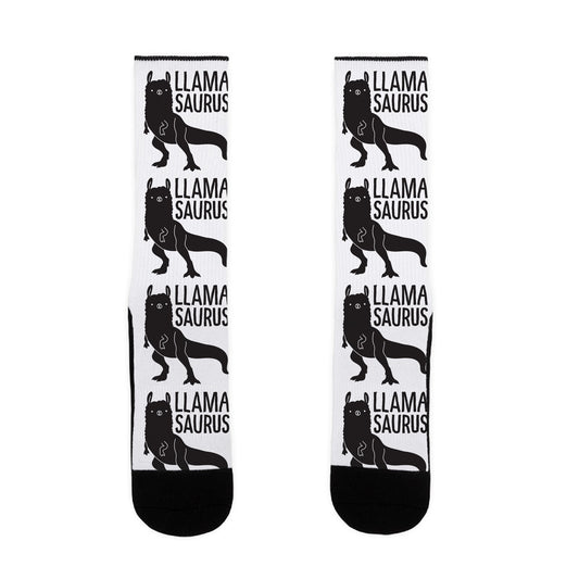 Llamasaurus Socks