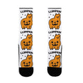 Llumpkin Llama Pumpkin Socks