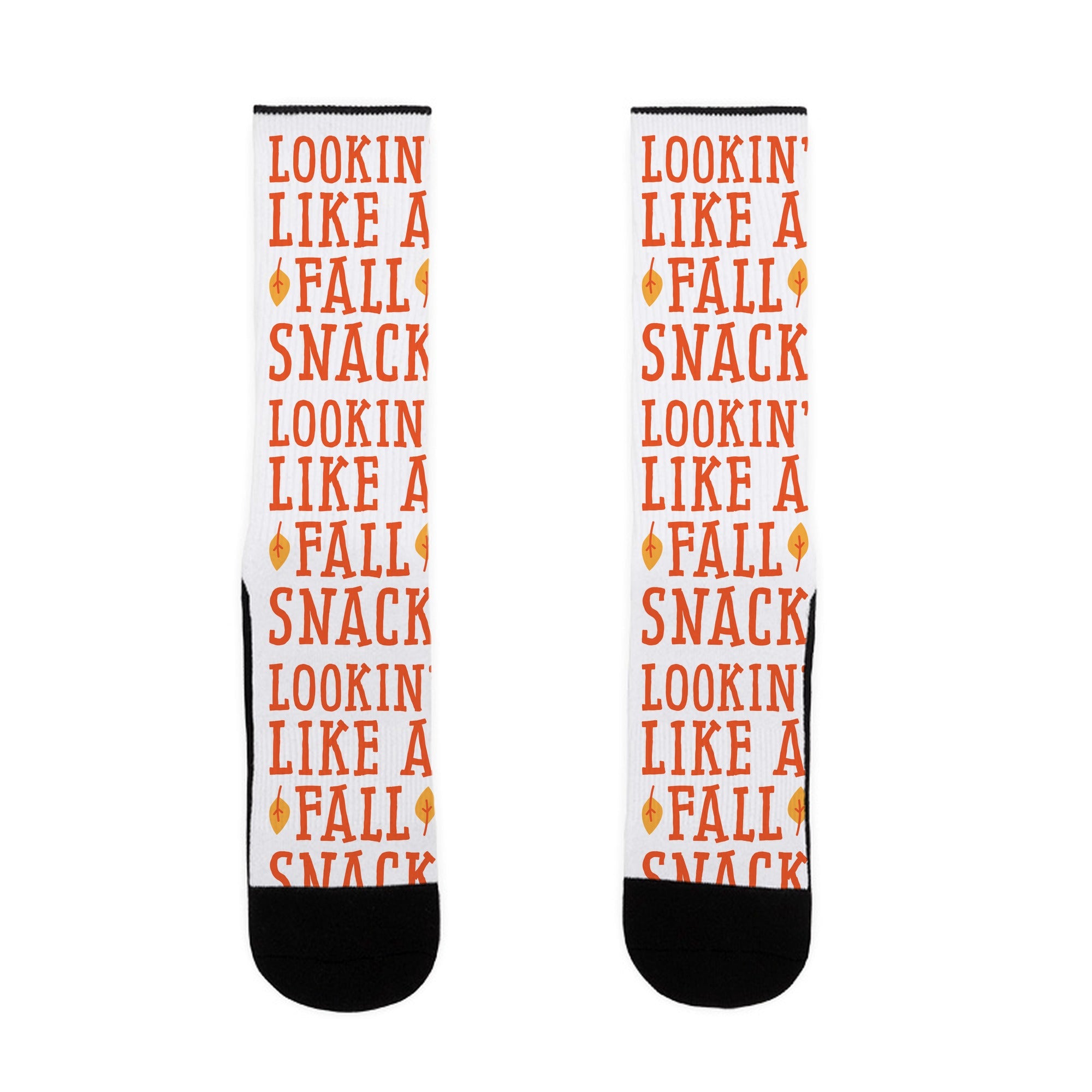 Lookin' Like A Fall Snack Socks