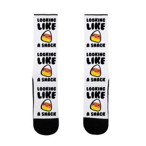 Looking Like A Snack Candy Corn  Socks