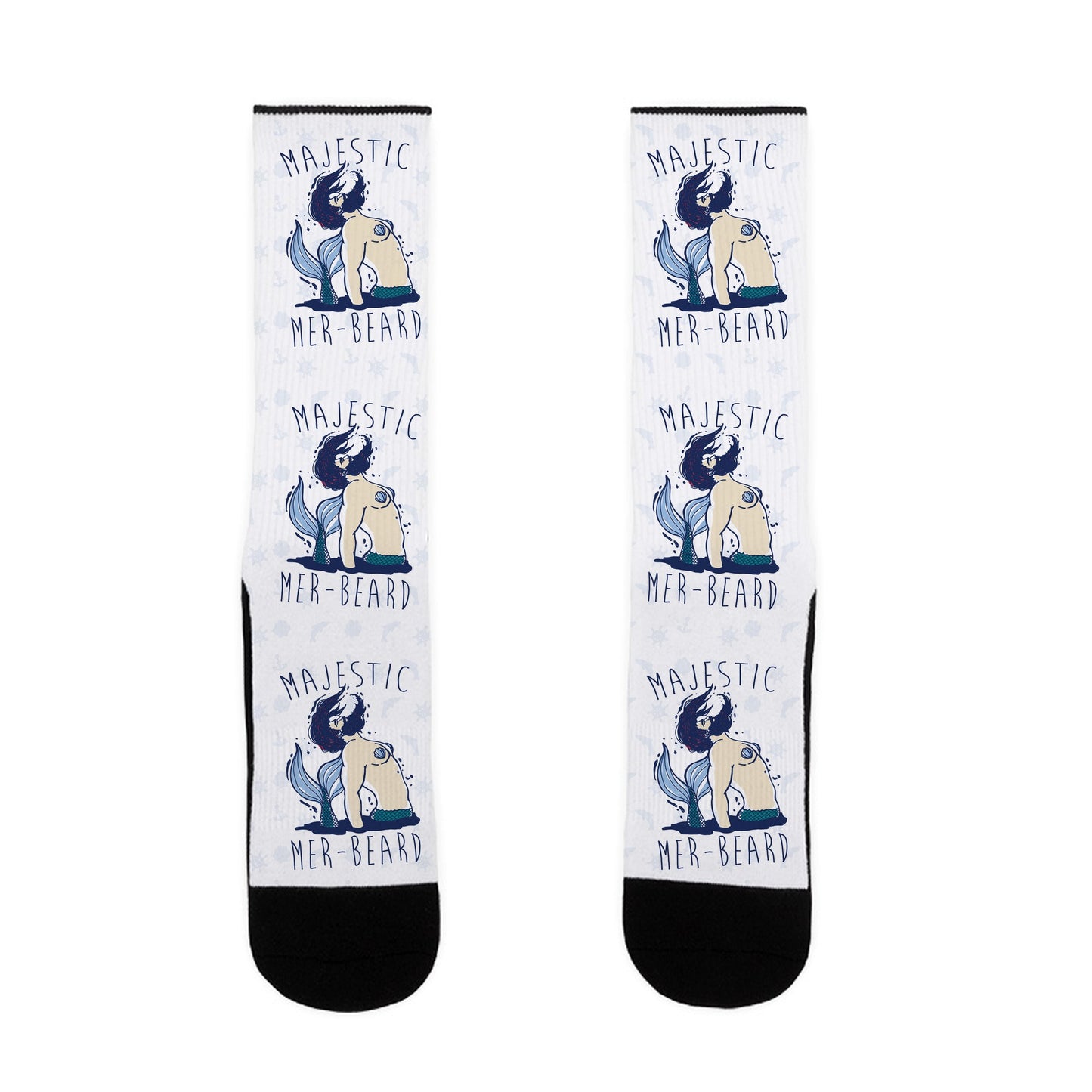 Majestic Mer-Beard Socks