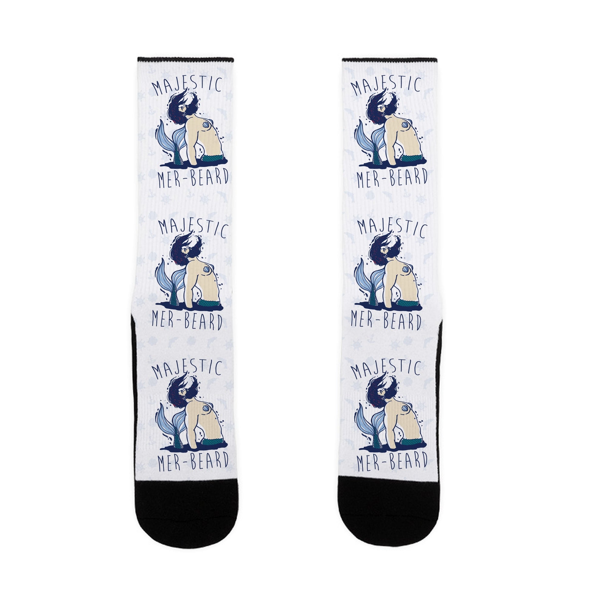 Majestic Mer-Beard Socks