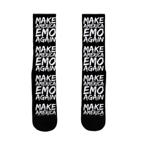 Make America Emo Again Socks