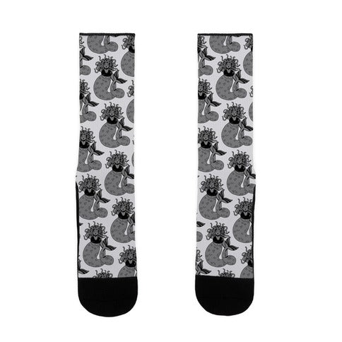 Merdusa (Mermaid Medusa) Socks