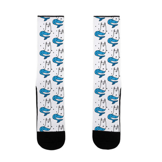Merllama Pattern Socks