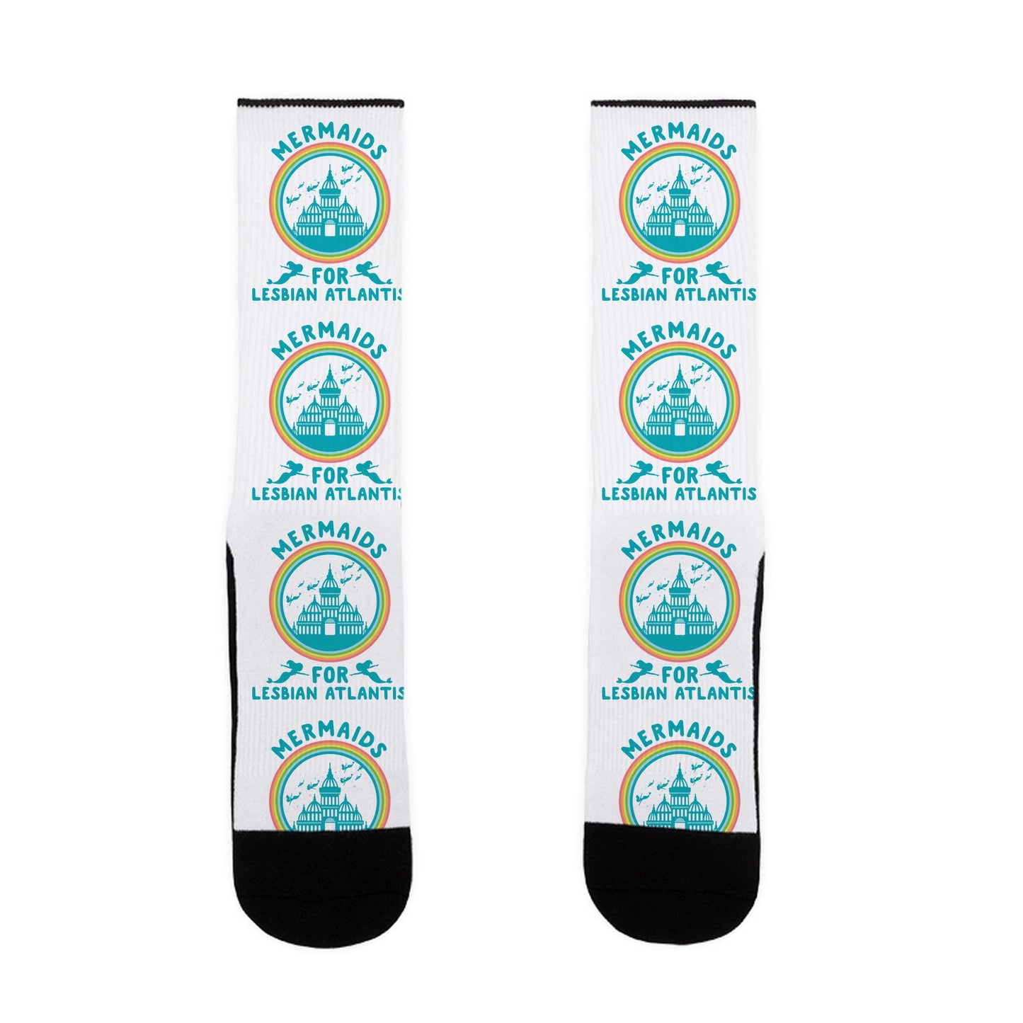 Mermaids For Lesbian Atlantis Socks