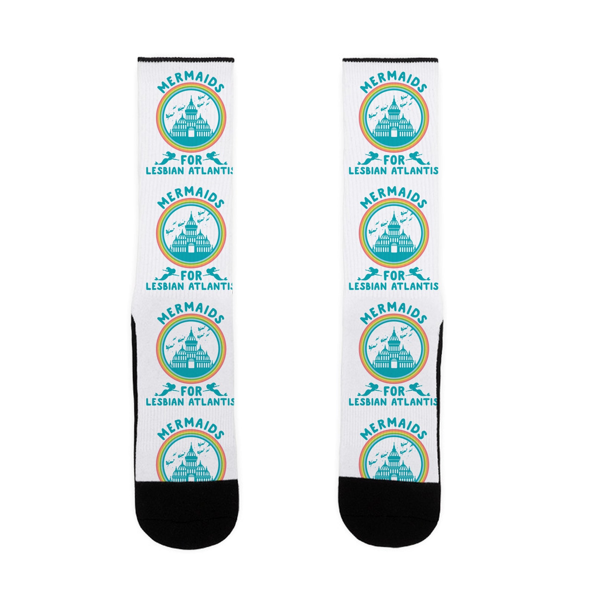 Mermaids For Lesbian Atlantis Socks