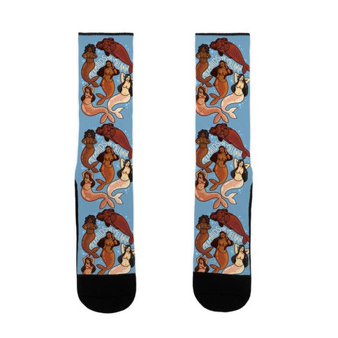 Mermaids of Melanin Socks