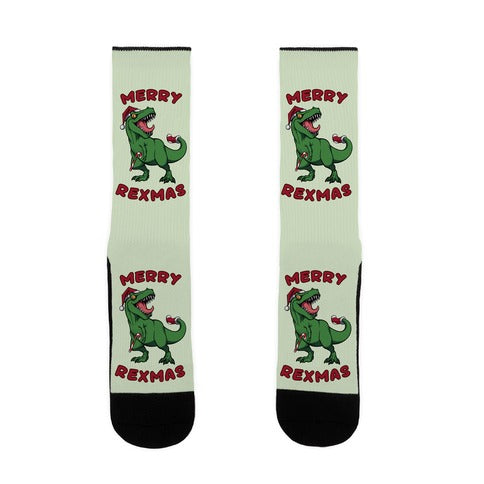 Merry Rexmas Socks