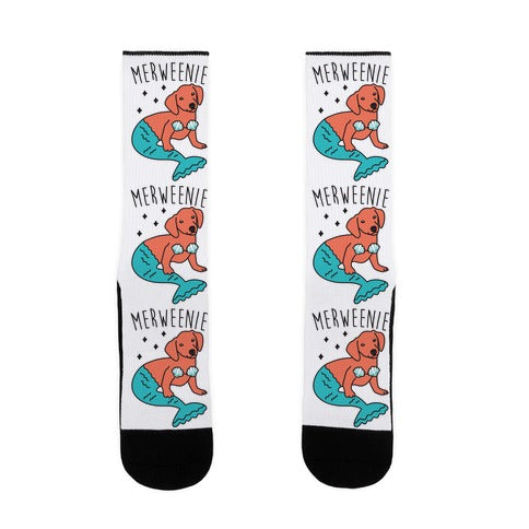 Merweenie Dachshund Socks