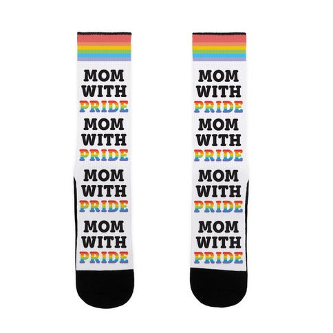 Mom With Pride Socks