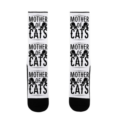 Mother Of Cats Socks