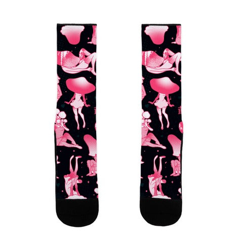 Mushroom Girl Socks