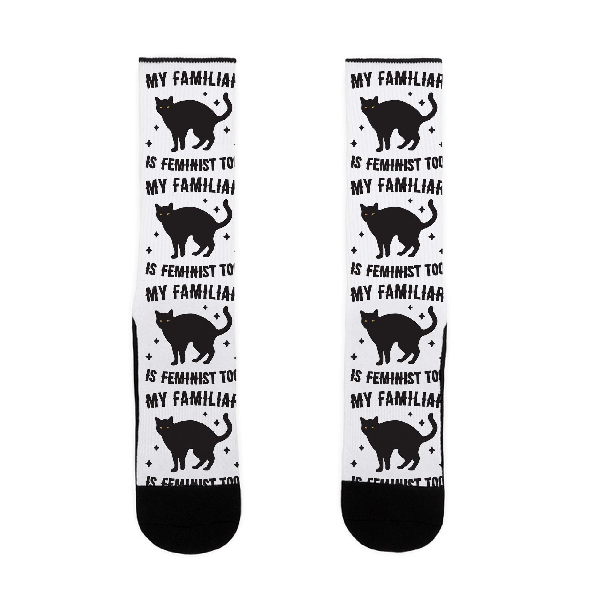 My Familiar Is Feminist Too Socks