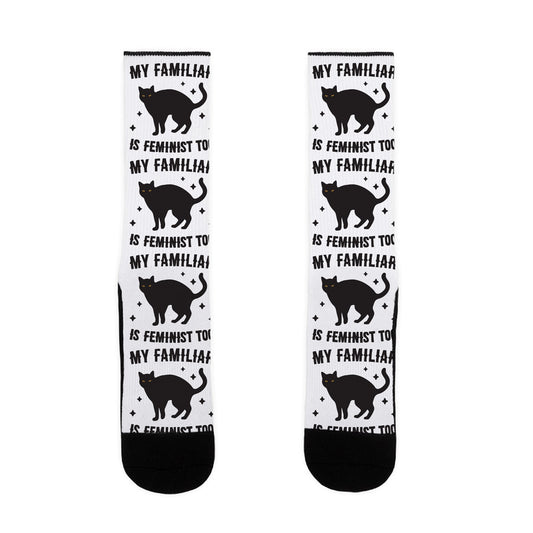 My Familiar Is Feminist Too Socks