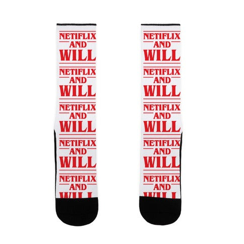 Netflix And Will Socks