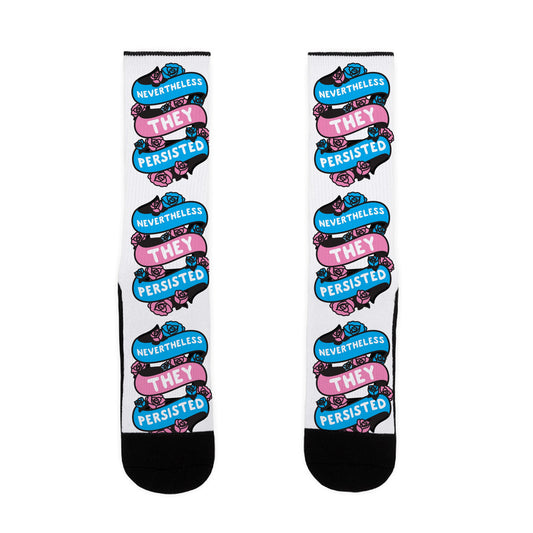 Nevertheless THEY Persisted Ribbon Socks