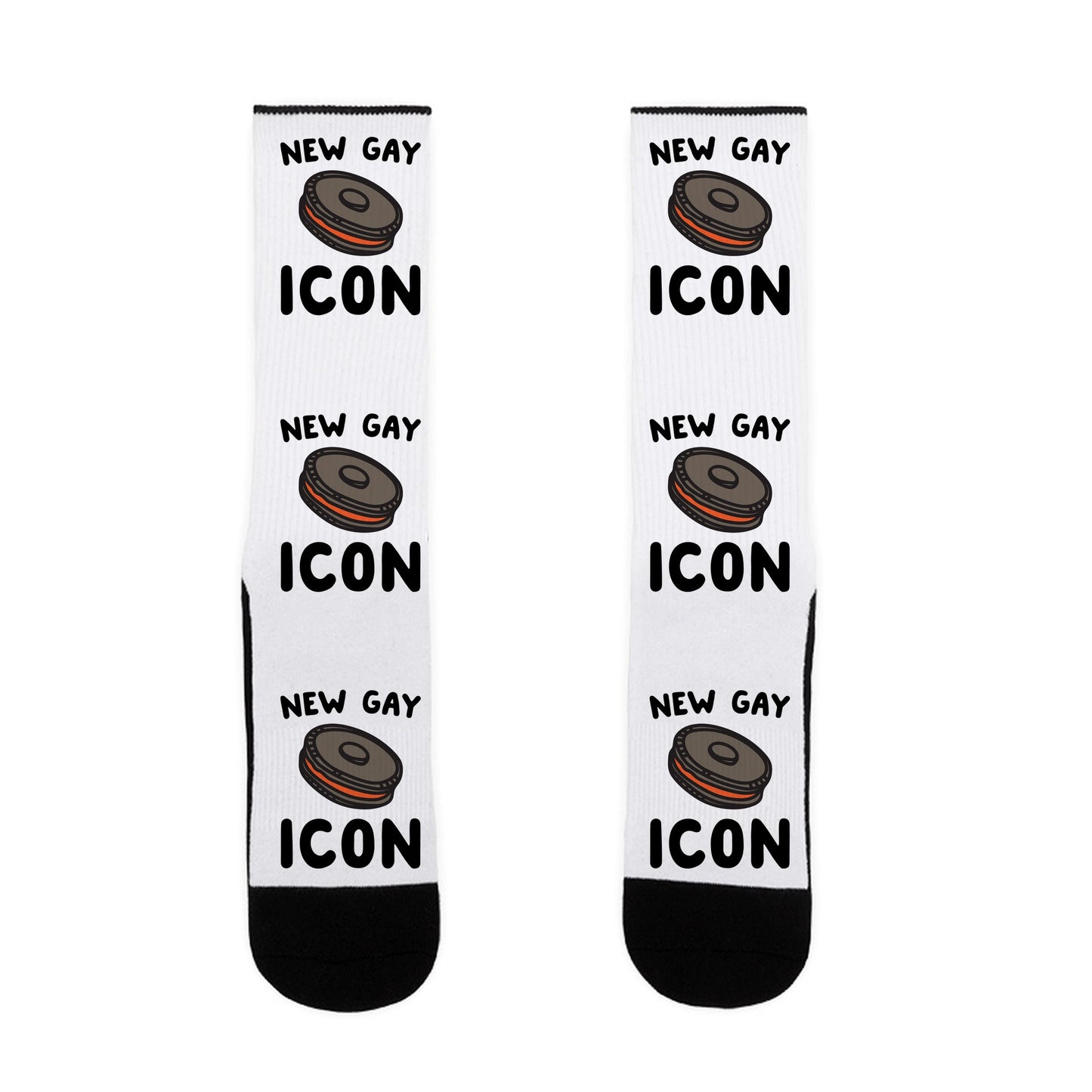 New Gay Icon Parody Socks